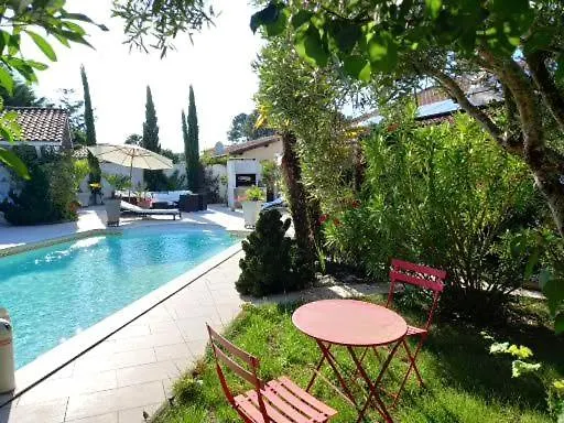 Maison Familiale Entouree De Verdure Pres D'arcachon, Plages Et Golfs 住宿加早餐酒店